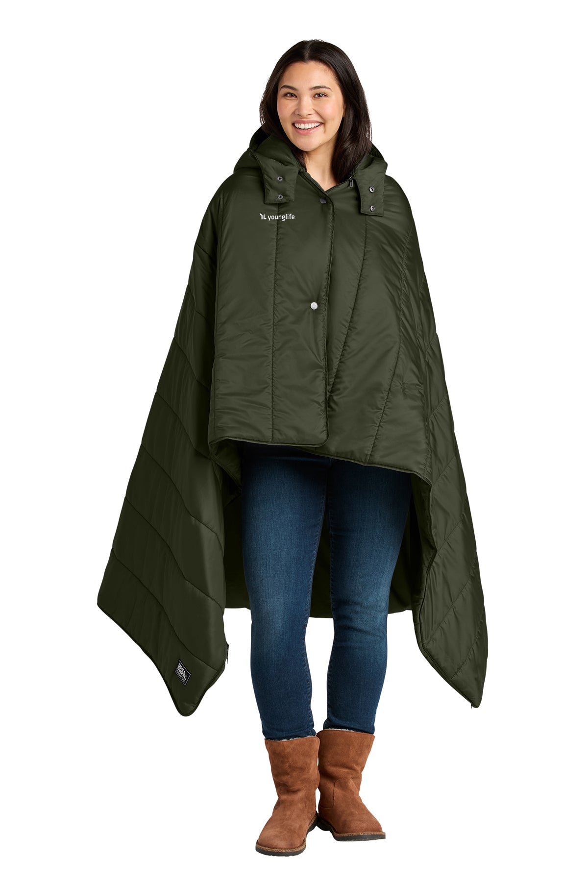 Eddie Bauer® Puffy Camp Poncho – Young Life Store