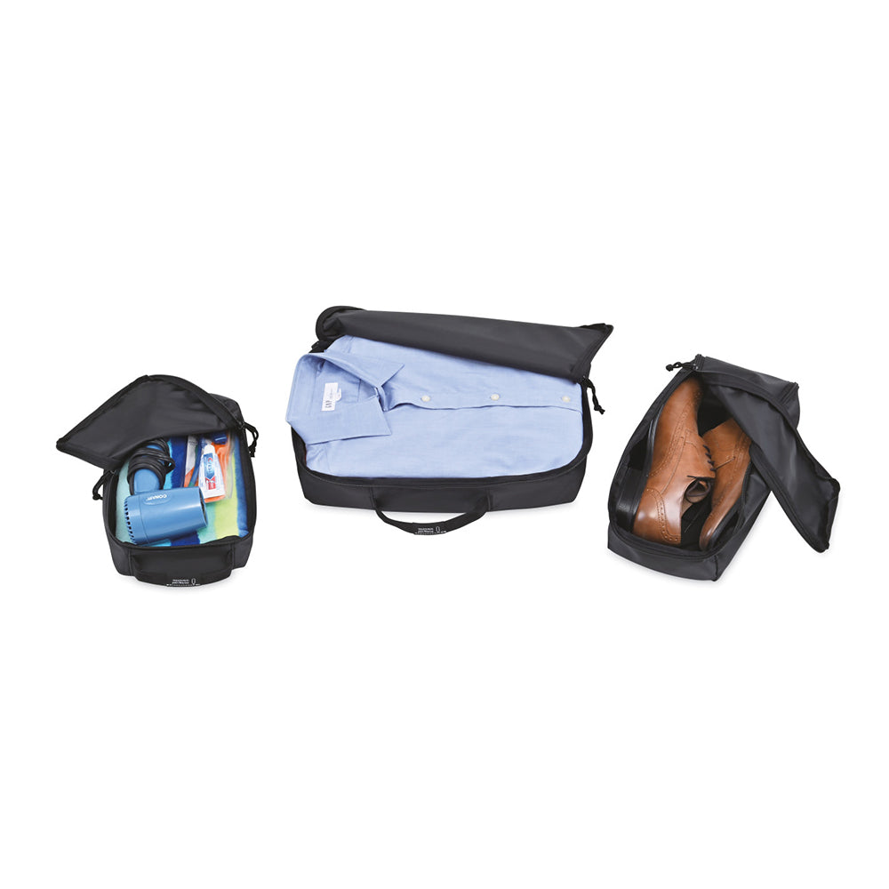 Custom Renew rPET 3 Piece Packing Cube Set
