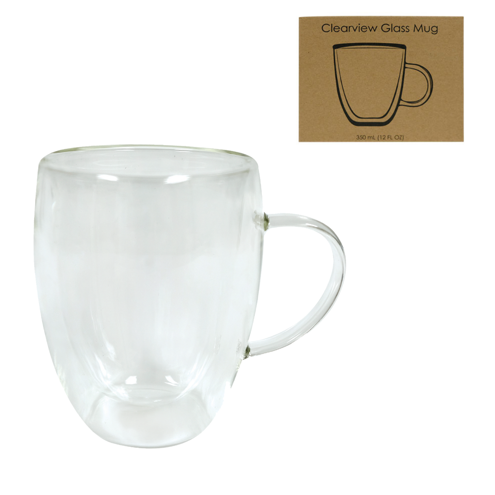 Custom Clearview Glass Mug