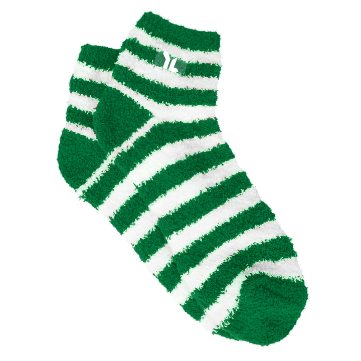 Custom Striped Fuzzy Socks