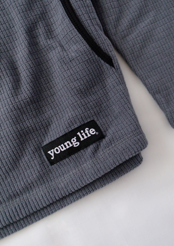 Grid Fleece Hoodie - Unisex