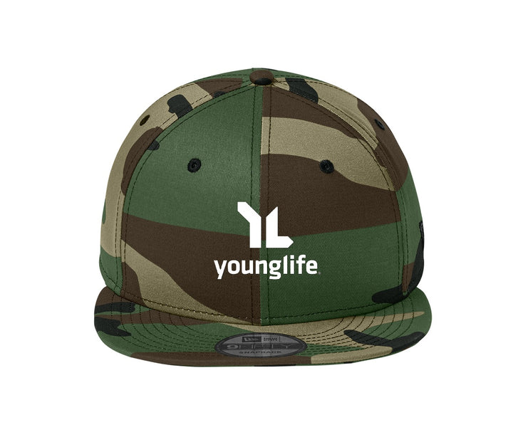 New Era Flat Bill Snapback Cap