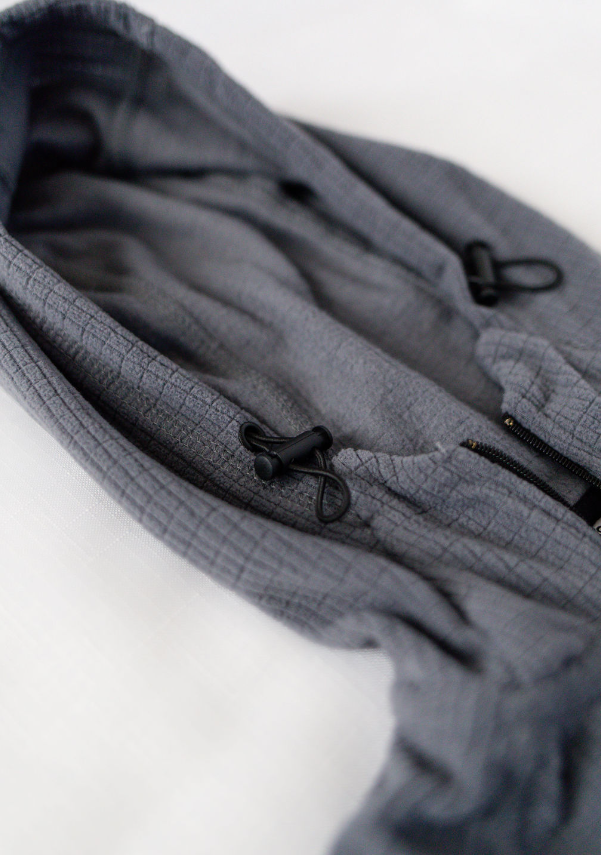 Grid Fleece Hoodie - Unisex