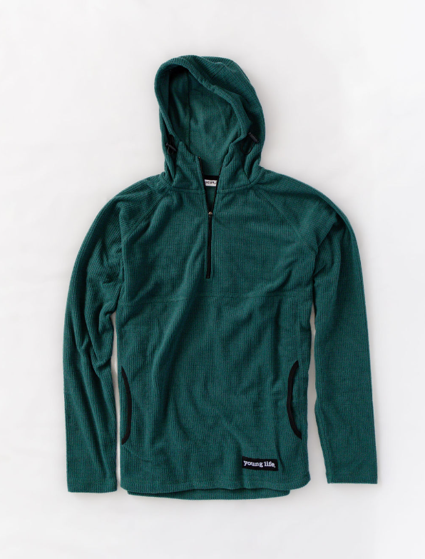 Grid Fleece Hoodie - Unisex