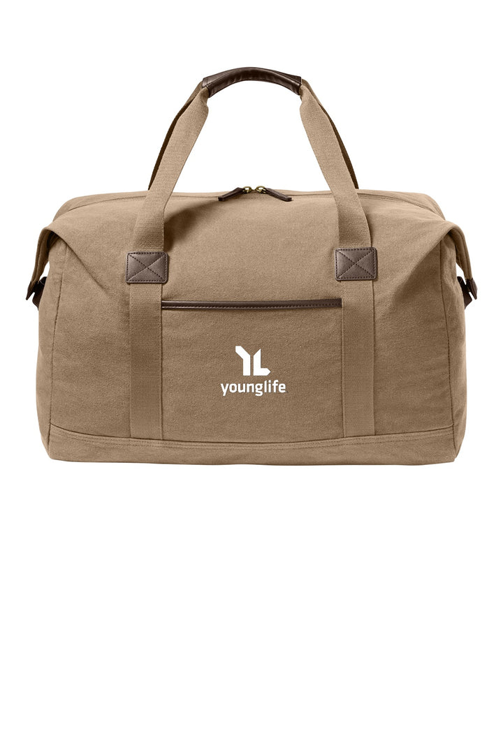 Port Authority Washed Canvas Duffel