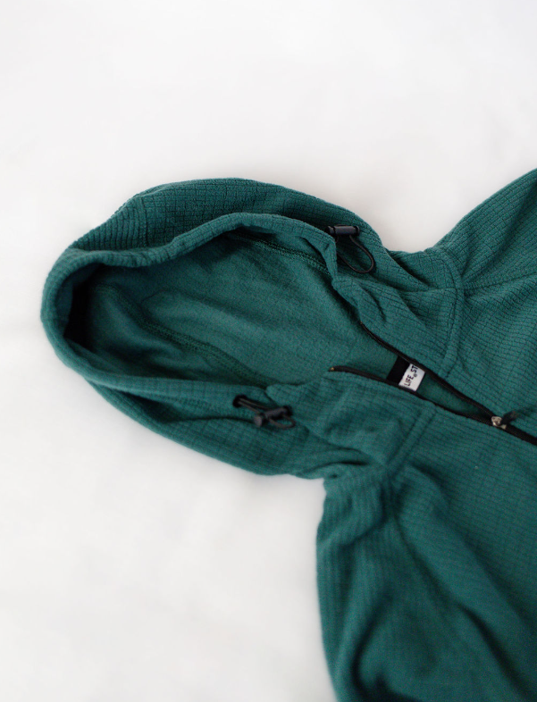 Grid Fleece Hoodie - Unisex