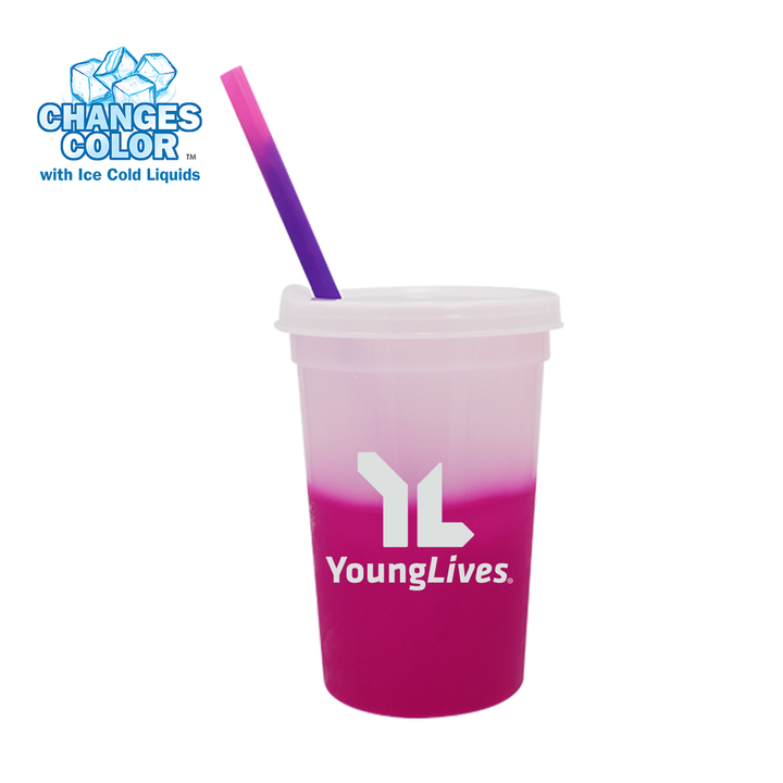 Color Changing Stadium Cups - YoungLives