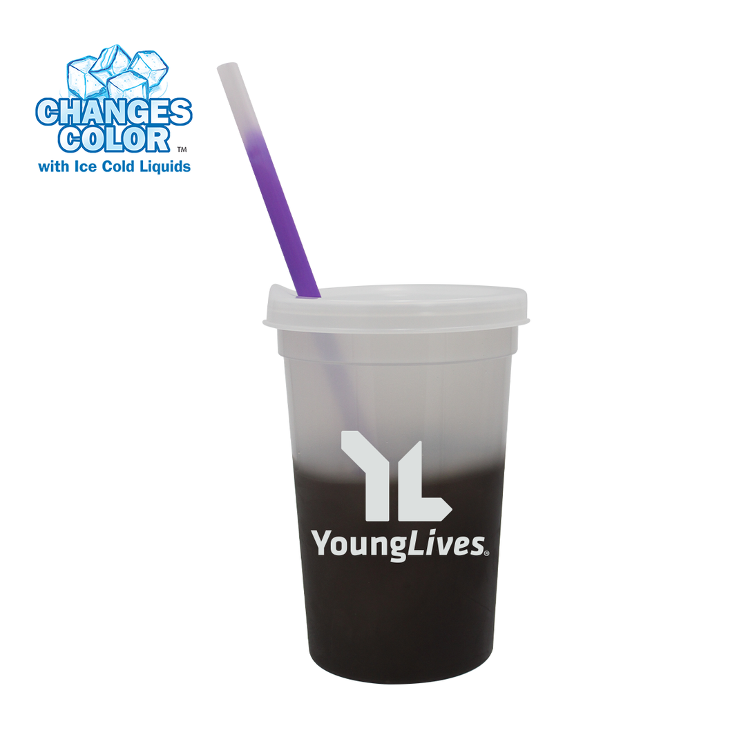 Color Changing Stadium Cups - YoungLives
