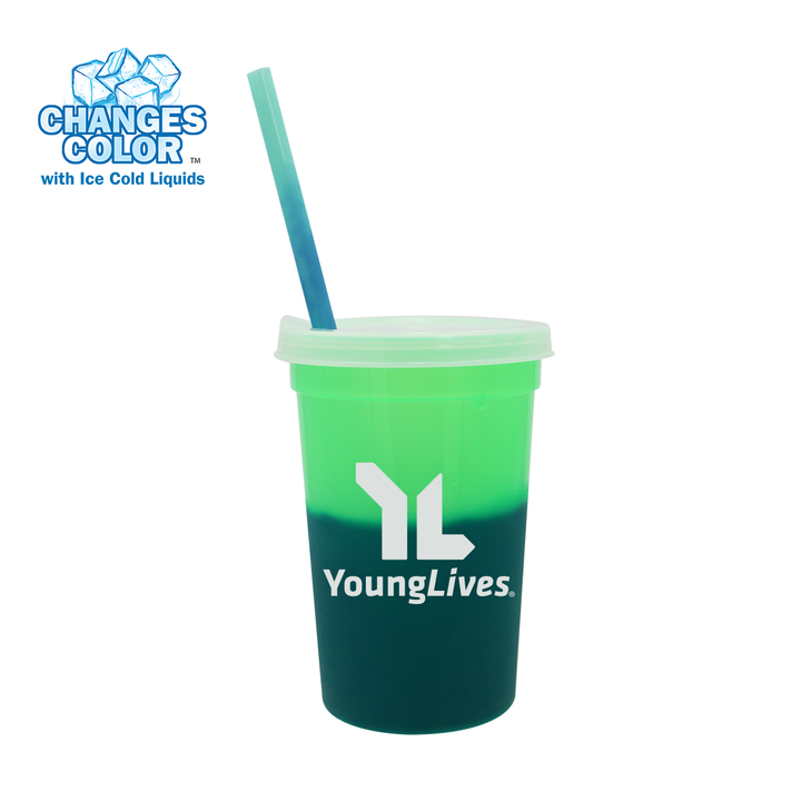 Color Changing Stadium Cups - YoungLives