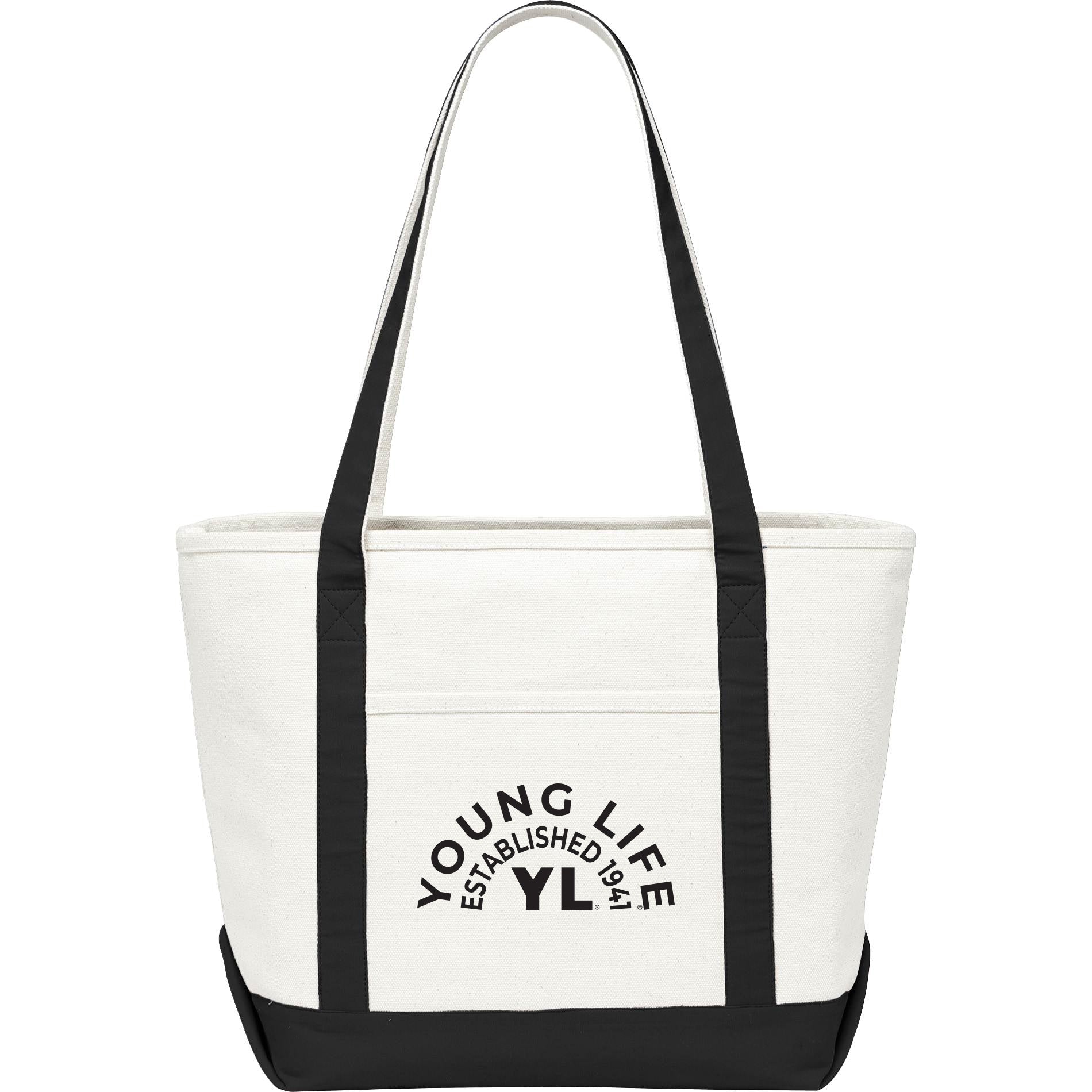 Canvas Boat Tote - 18oz - Thumbnail 2