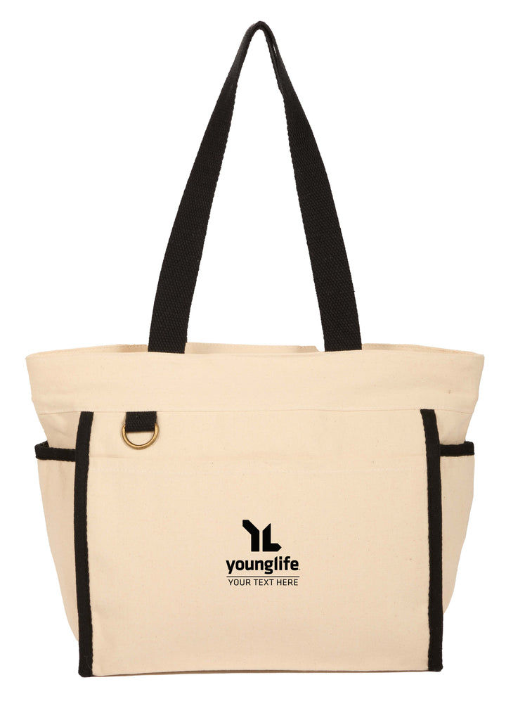 Organic Cotton Accent Tote