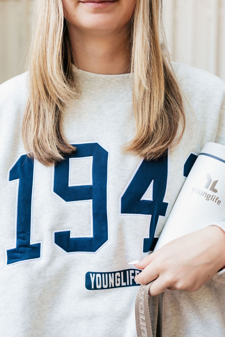 1941 Mock Neck Crew
