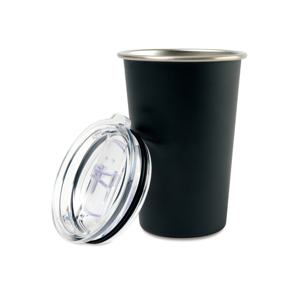 Custom Stainless Steel Travel Tumbler - 14 Oz.