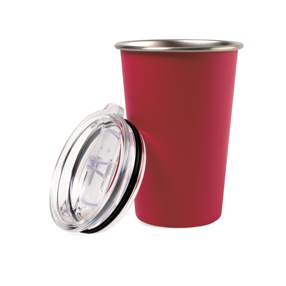 Custom Stainless Steel Travel Tumbler - 14 Oz.