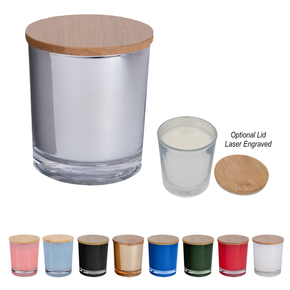 Custom Bamboo Soy Candle - Thumbnail 4