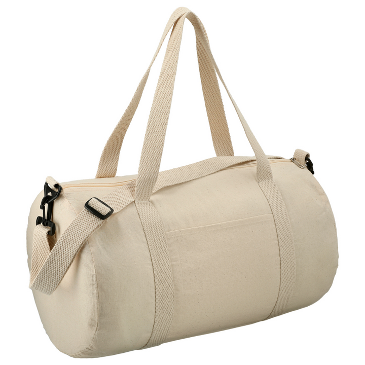 Custom Barrel Cotton Canvas Duffle