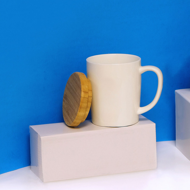 Custom Chic Mug With Bamboo Lid