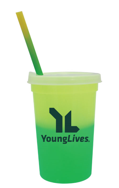 Color Changing Stadium Cups - YoungLives