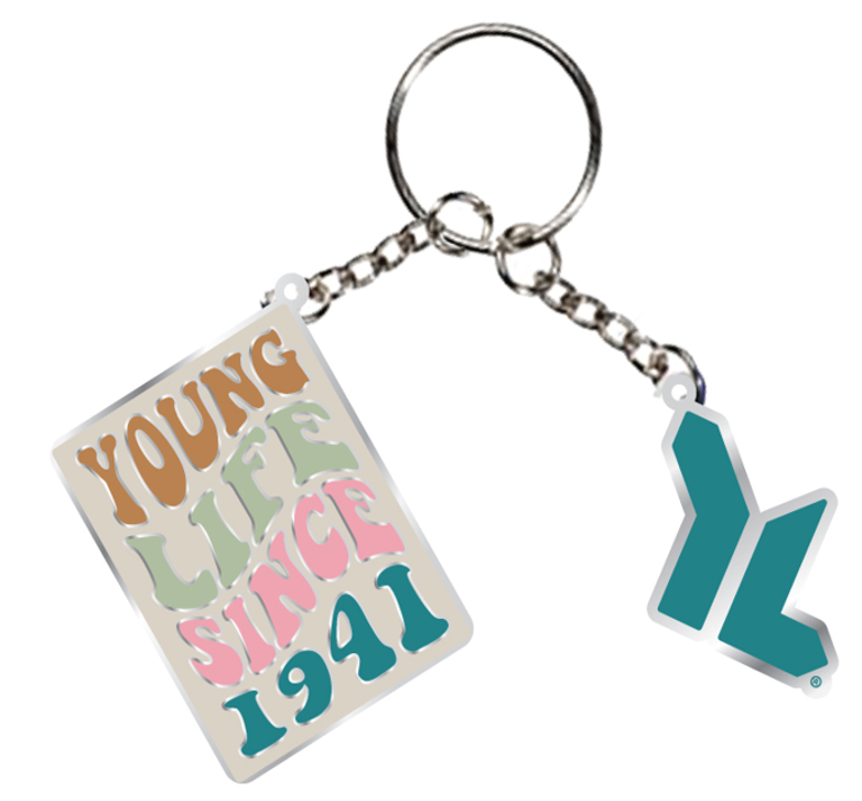 Enamel Charm Keychain