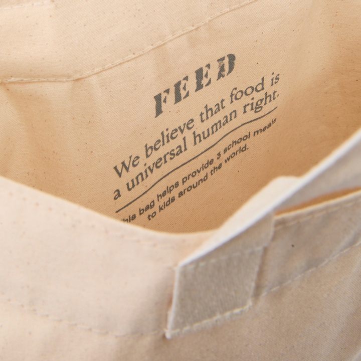Custom FEED Organic Cotton Tote Bag