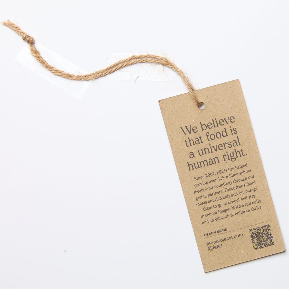 Custom FEED Organic Cotton Tote Bag