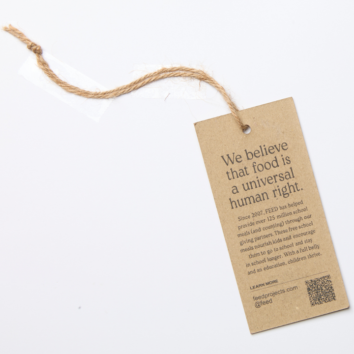 Custom FEED Organic Cotton Tote Bag