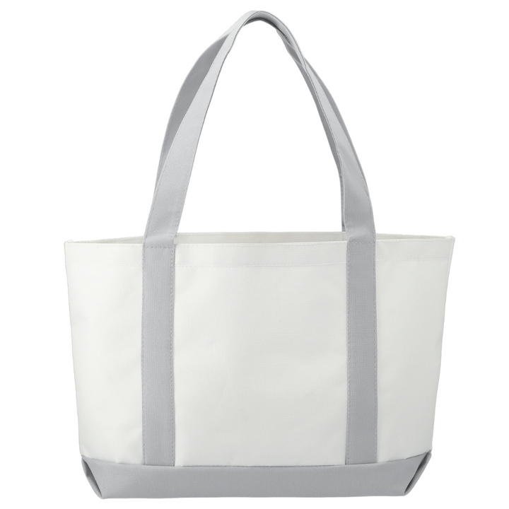 Custom Large Canvas Boat Tote Bag