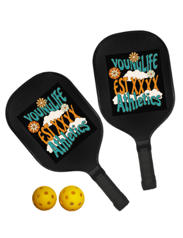 Custom Full Color Pickleball Set