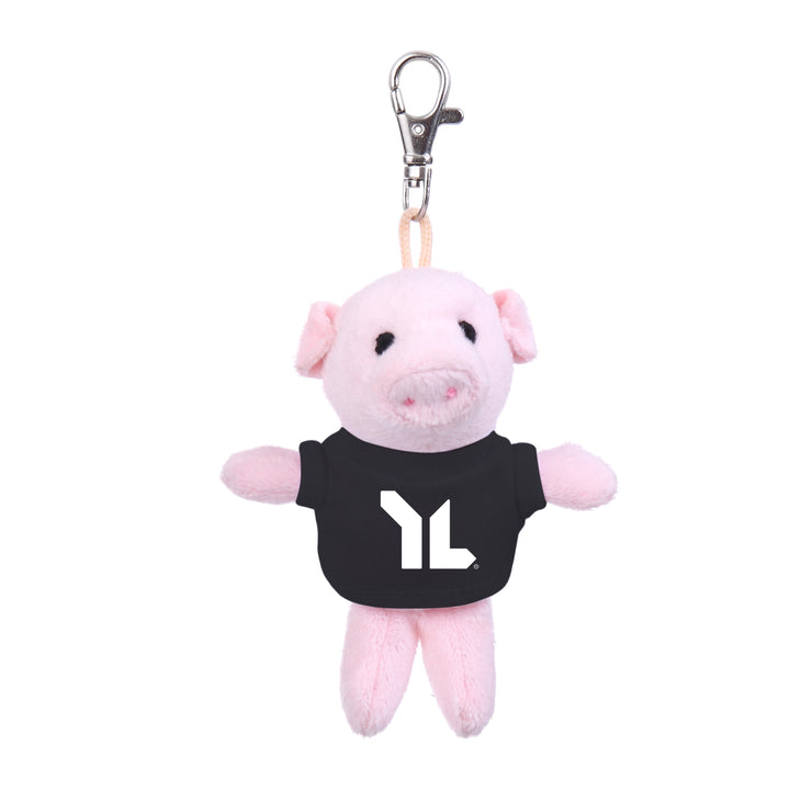 Porte-clés animal en peluche douce