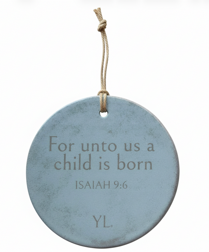 Ceramic Nativity Ornament