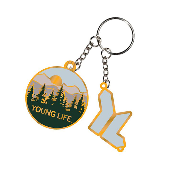 Enamel Charm Keychain
