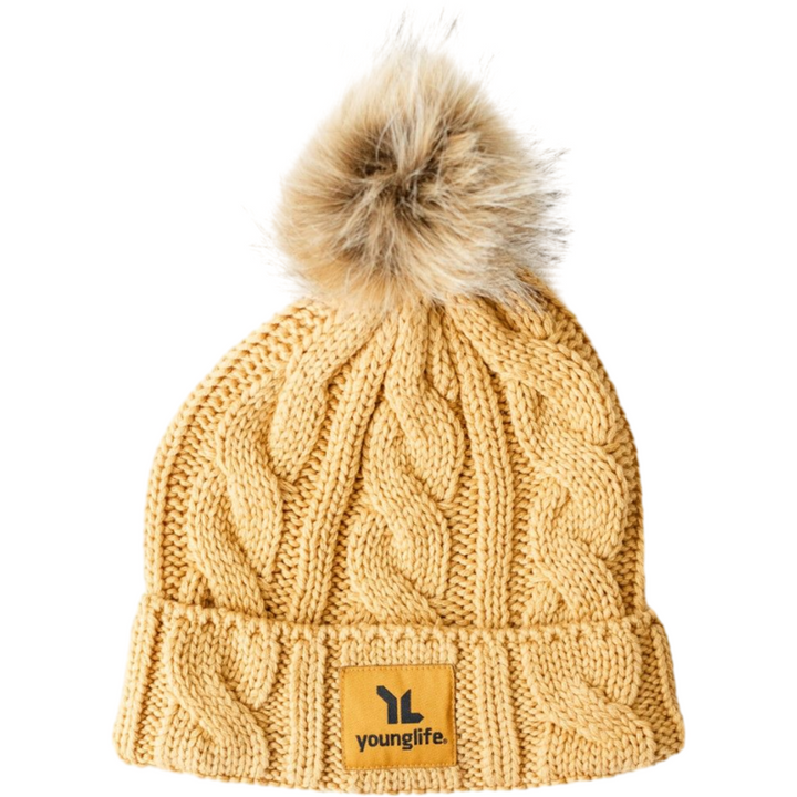 Knit Pom Pom Beanie