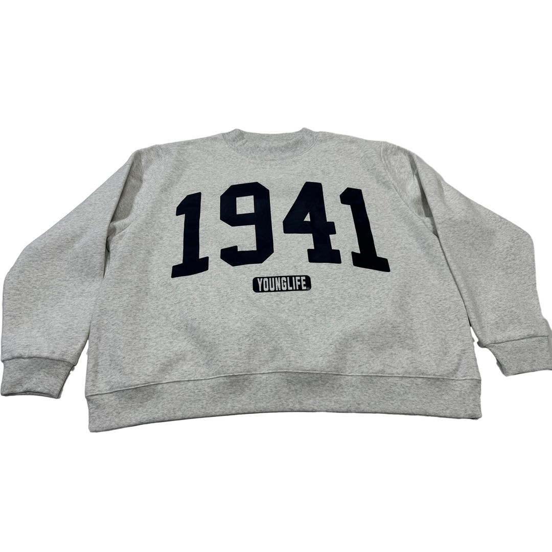 1941 Mock Neck Crew