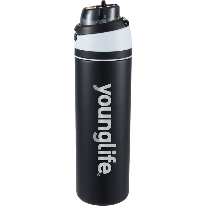 Elvin 28oz Flip Straw Bottle