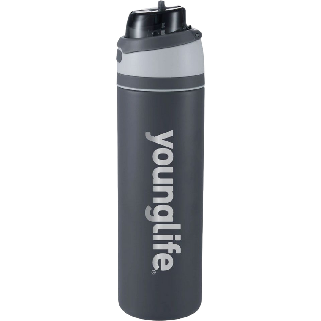 Elvin 28oz Flip Straw Bottle