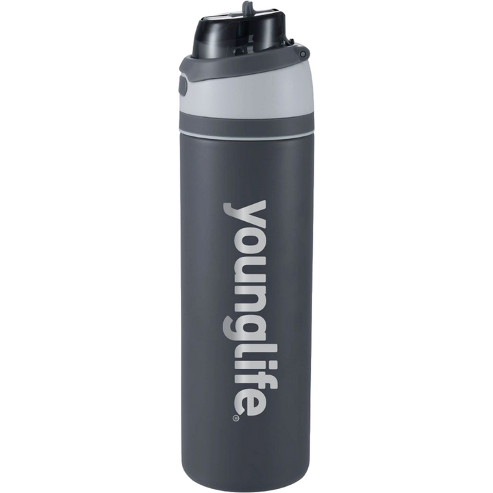 Elvin 28oz Flip Straw Bottle