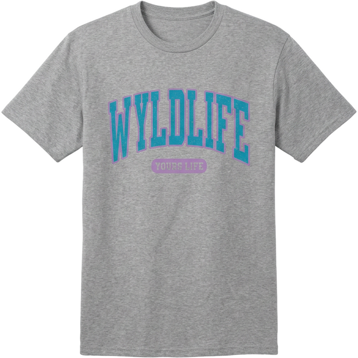 T-shirt universitaire arqué - Wyldlife