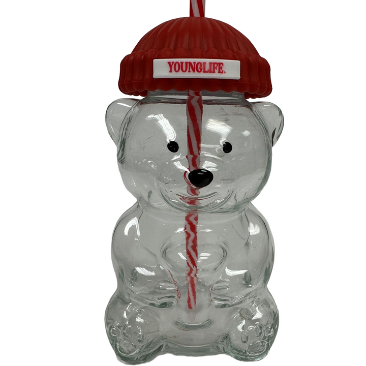 Glass Bear Cup