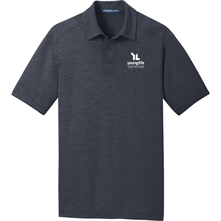 Port Authority Digi Heather Performance Polo