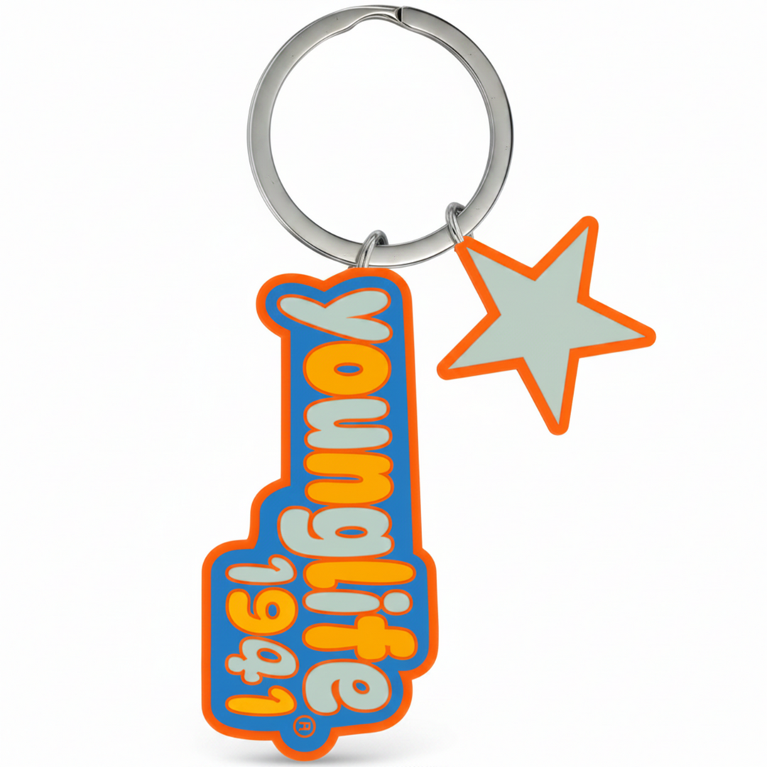 Enamel Charm Keychain
