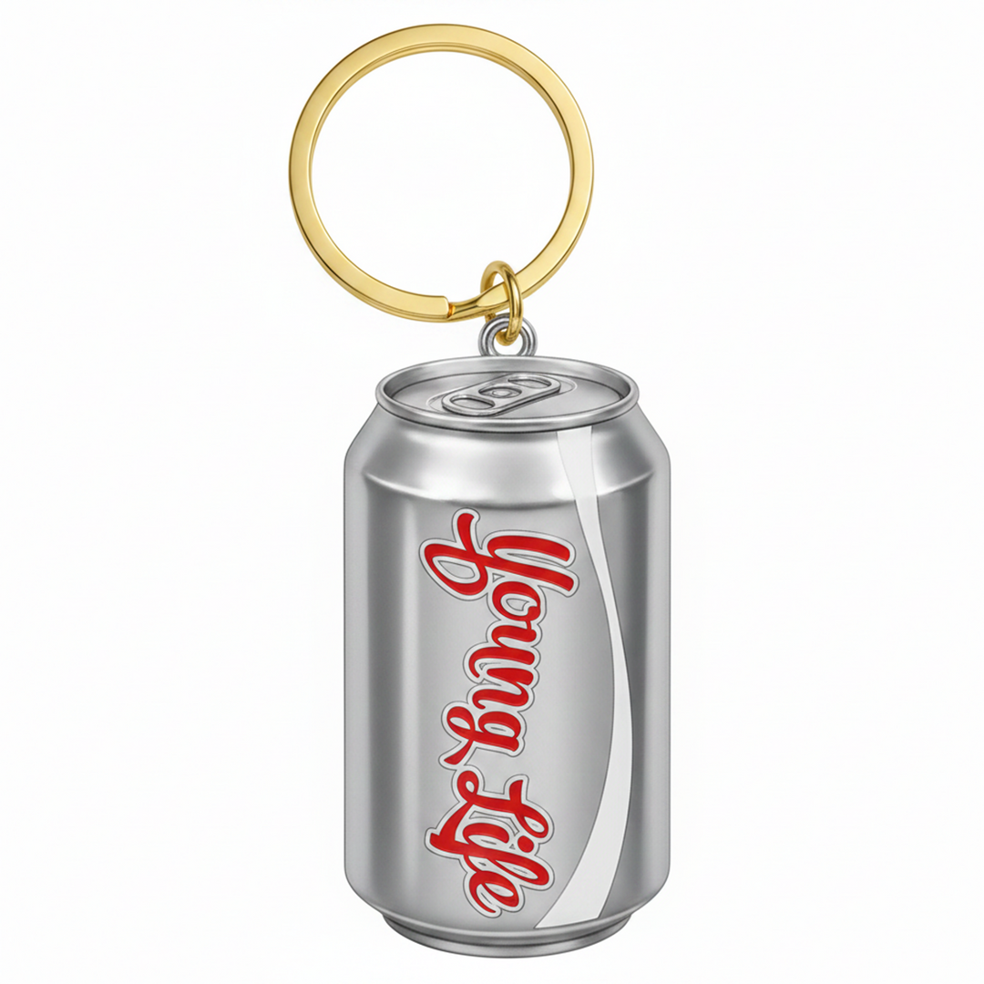Enamel Charm Keychain