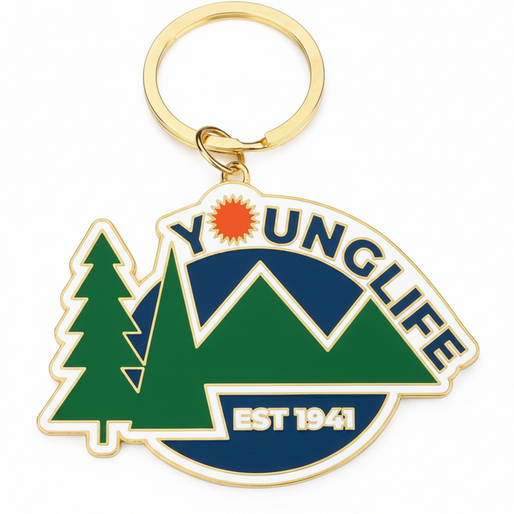 Enamel Charm Keychain