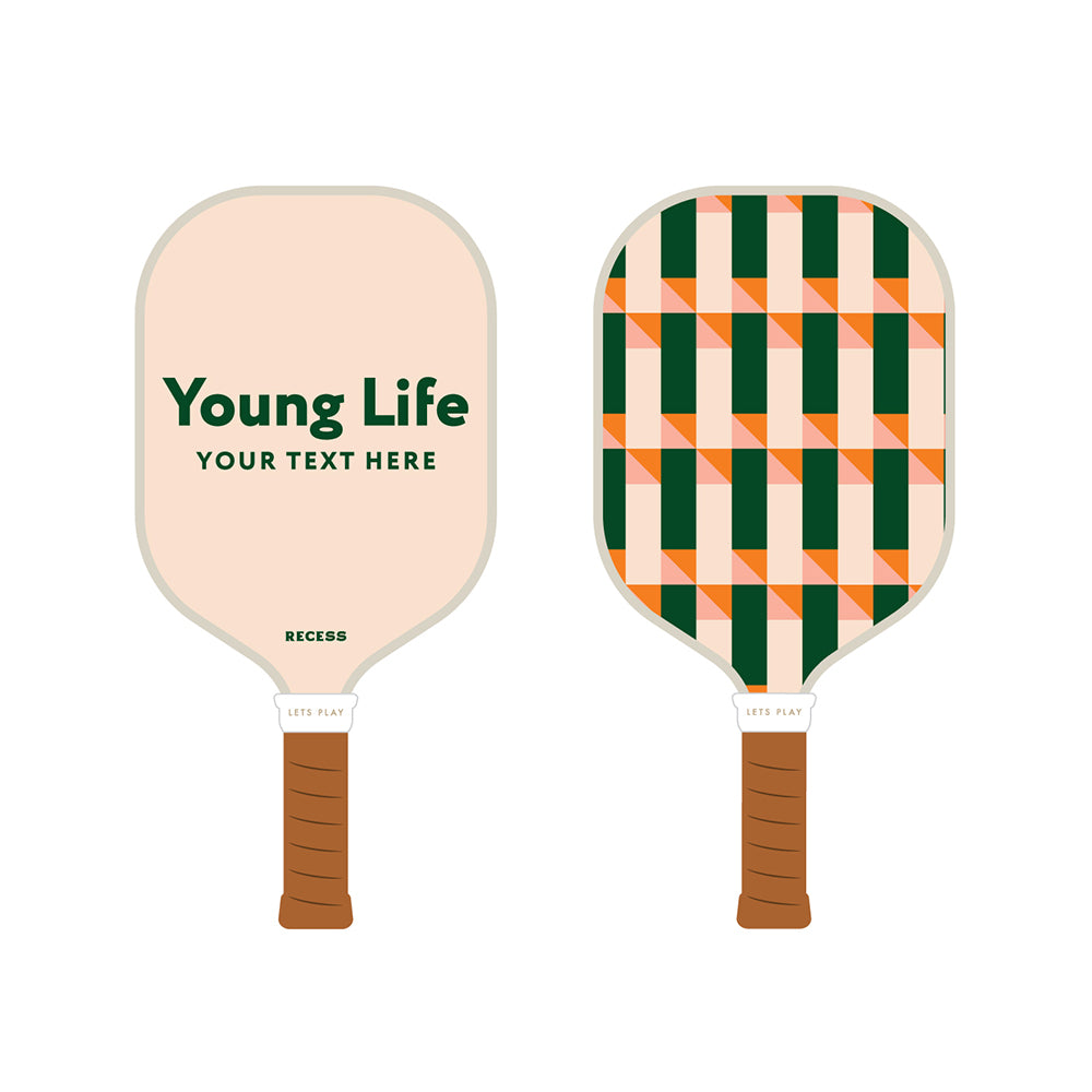 Custom Young Life Recess Pickleball Paddle