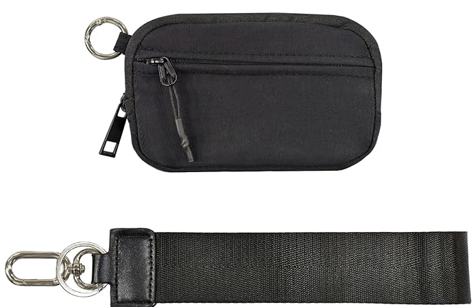 Porte-clés portefeuille à dragonne Iris