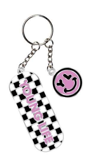 Enamel Charm Keychain