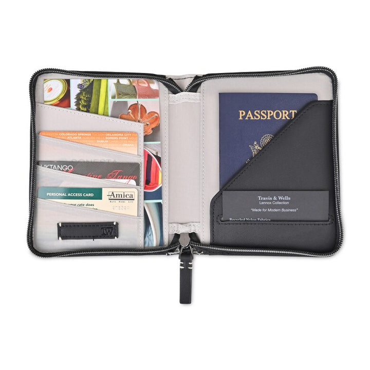 Custom Travis &amp; Wells® Lennox Passport Wallet