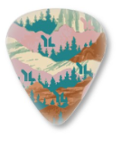 Pack de médiators pour guitare (10 par paquet)
