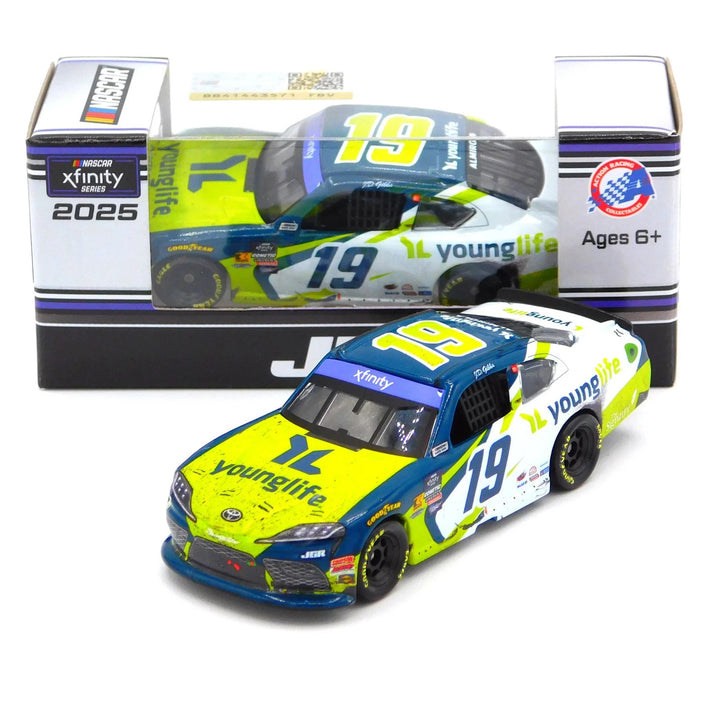 PRÉCOMMANDE 2025 Aric Almirola No. 19 XFinity Young Life Phoenix WIN Diecast (expédition en octobre)