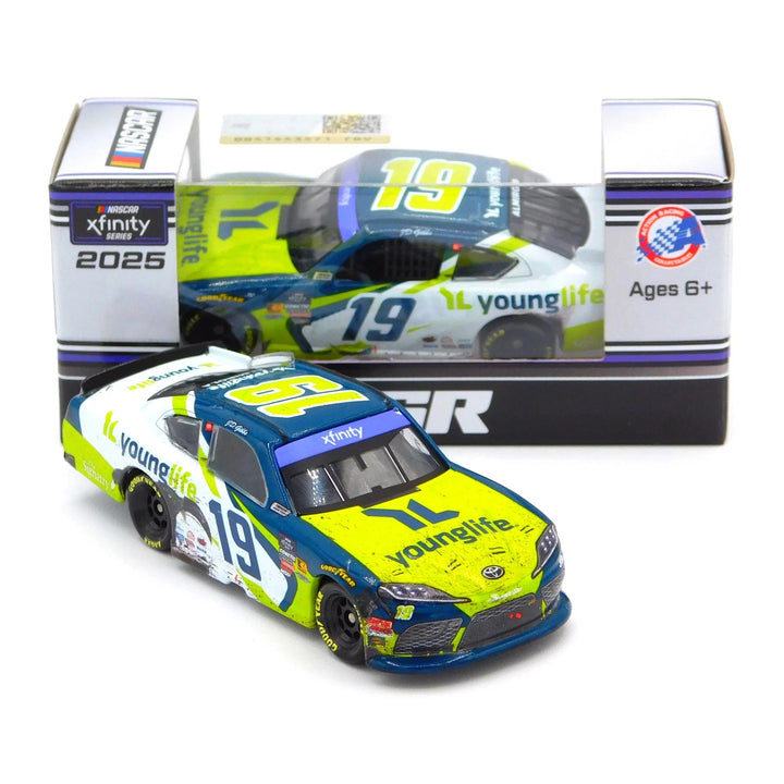 PRÉCOMMANDE 2025 Aric Almirola No. 19 XFinity Young Life Phoenix WIN Diecast (expédition en octobre)