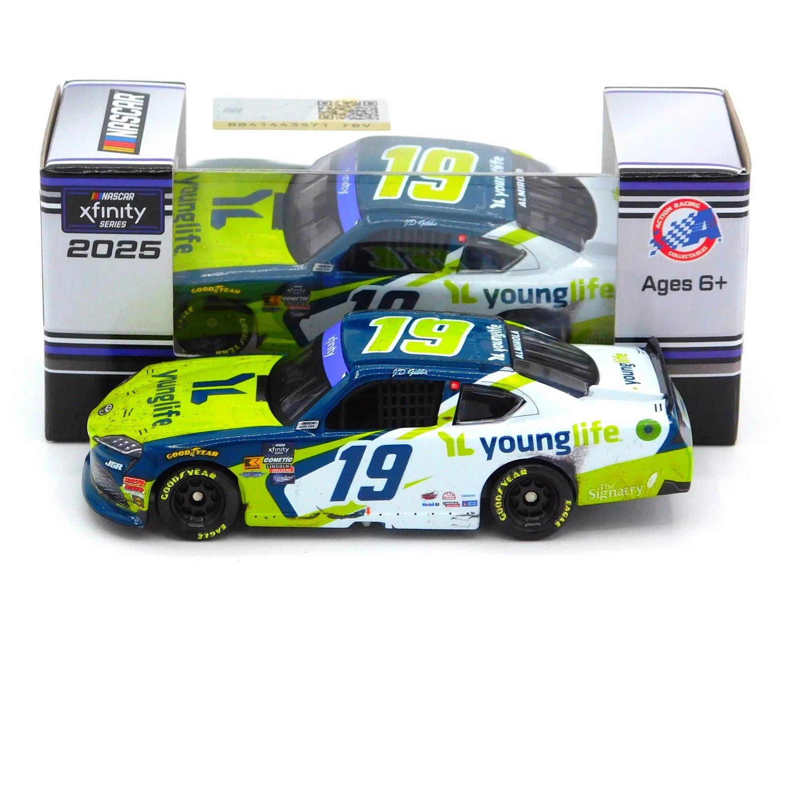 2025 Aric Almirola No. 19 XFinity Young Life Phoenix WIN Diecast